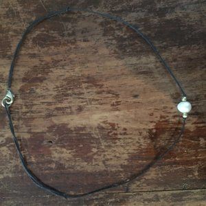 Isa B Jewelry Simple Pearl Choker